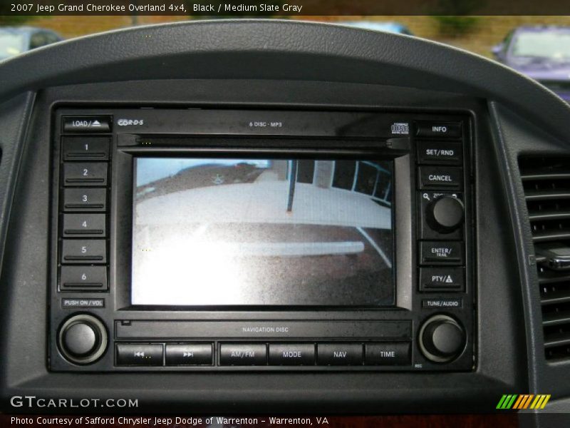 Black / Medium Slate Gray 2007 Jeep Grand Cherokee Overland 4x4