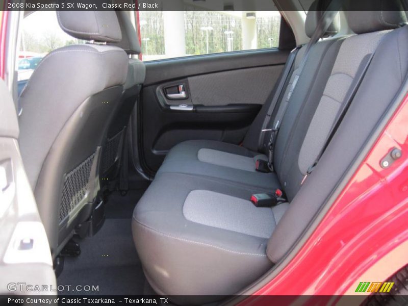 Classic Red / Black 2008 Kia Spectra 5 SX Wagon