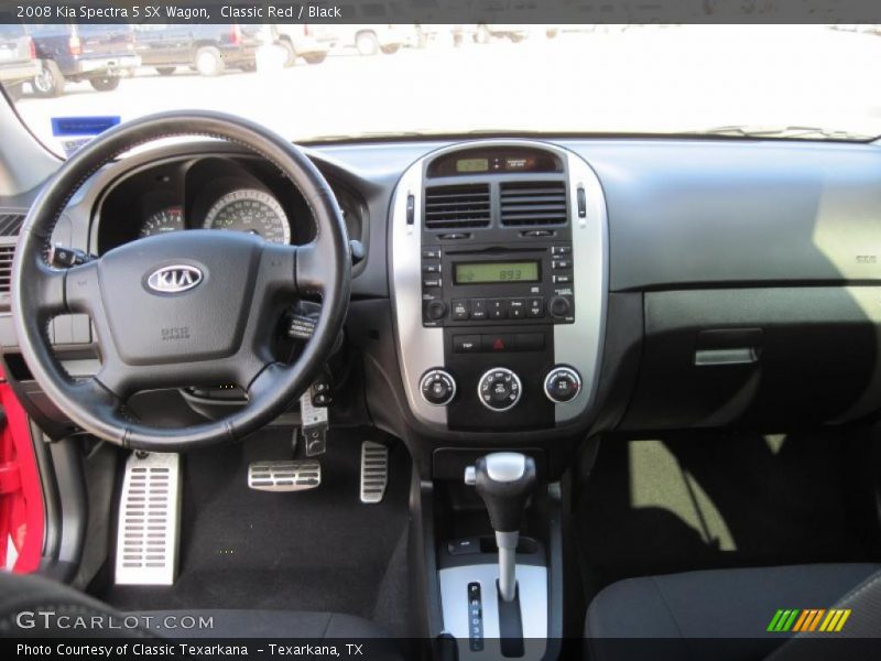 Classic Red / Black 2008 Kia Spectra 5 SX Wagon