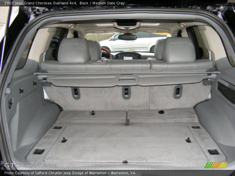 Black / Medium Slate Gray 2007 Jeep Grand Cherokee Overland 4x4