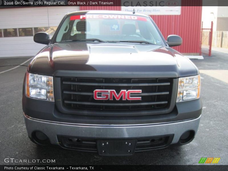 Onyx Black / Dark Titanium 2008 GMC Sierra 1500 Regular Cab