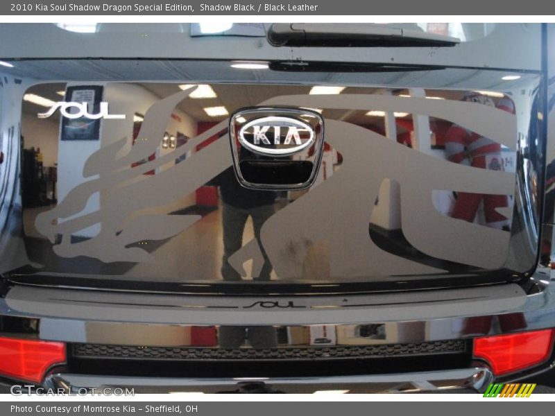 Shadow Black / Black Leather 2010 Kia Soul Shadow Dragon Special Edition