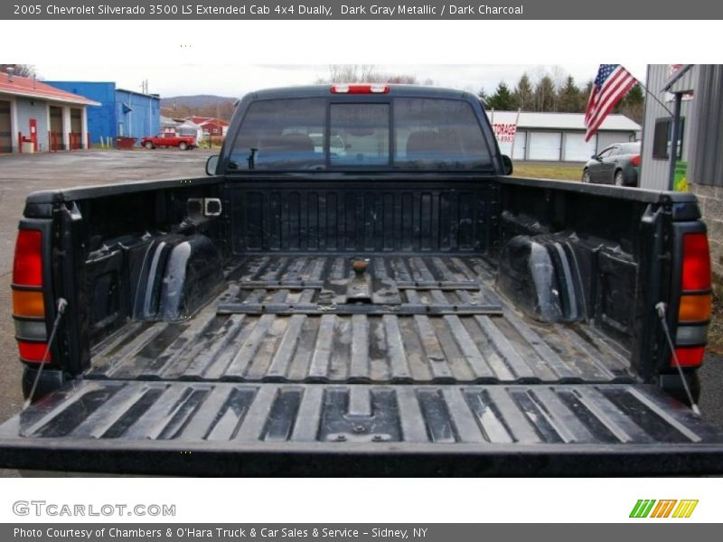 Dark Gray Metallic / Dark Charcoal 2005 Chevrolet Silverado 3500 LS Extended Cab 4x4 Dually