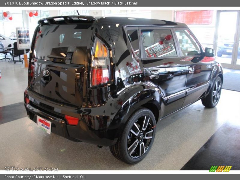 Shadow Black / Black Leather 2010 Kia Soul Shadow Dragon Special Edition