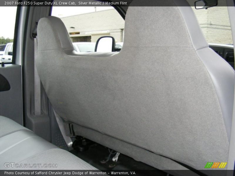 Silver Metallic / Medium Flint 2007 Ford F250 Super Duty XL Crew Cab
