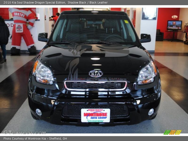 Shadow Black / Black Leather 2010 Kia Soul Shadow Dragon Special Edition