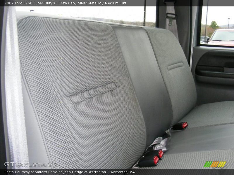 Silver Metallic / Medium Flint 2007 Ford F250 Super Duty XL Crew Cab