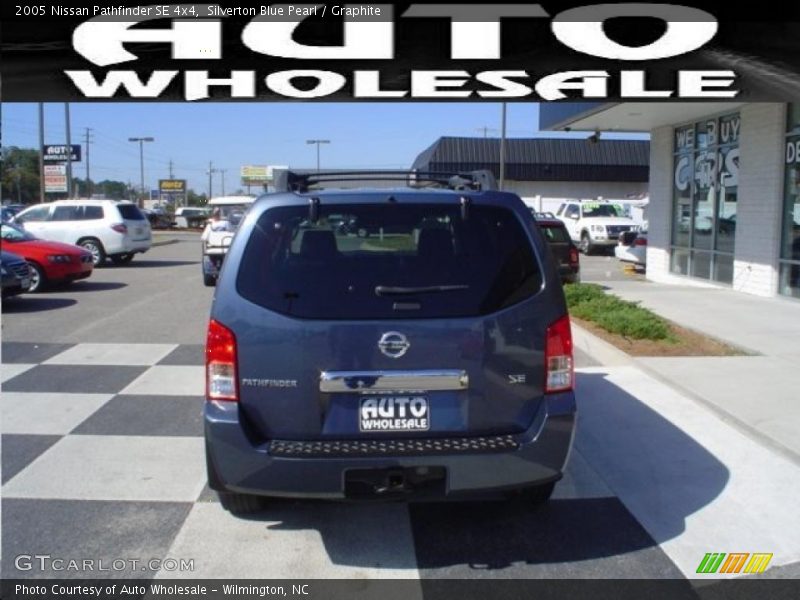 Silverton Blue Pearl / Graphite 2005 Nissan Pathfinder SE 4x4