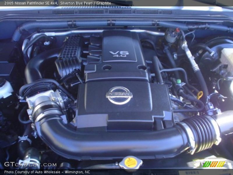Silverton Blue Pearl / Graphite 2005 Nissan Pathfinder SE 4x4