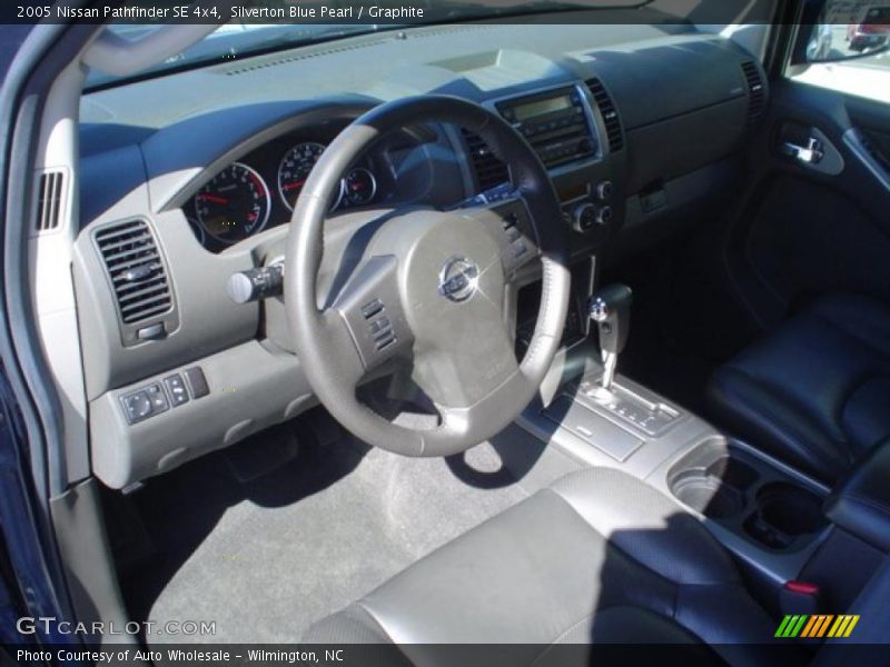 Silverton Blue Pearl / Graphite 2005 Nissan Pathfinder SE 4x4
