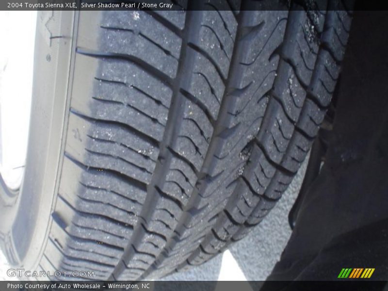 Silver Shadow Pearl / Stone Gray 2004 Toyota Sienna XLE