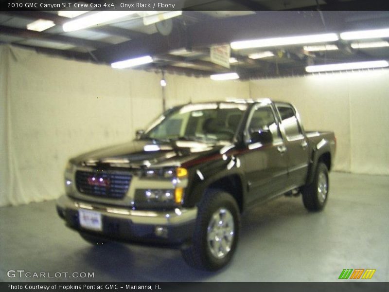 Onyx Black / Ebony 2010 GMC Canyon SLT Crew Cab 4x4