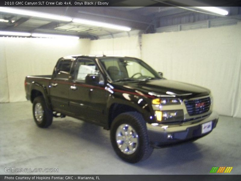 Onyx Black / Ebony 2010 GMC Canyon SLT Crew Cab 4x4