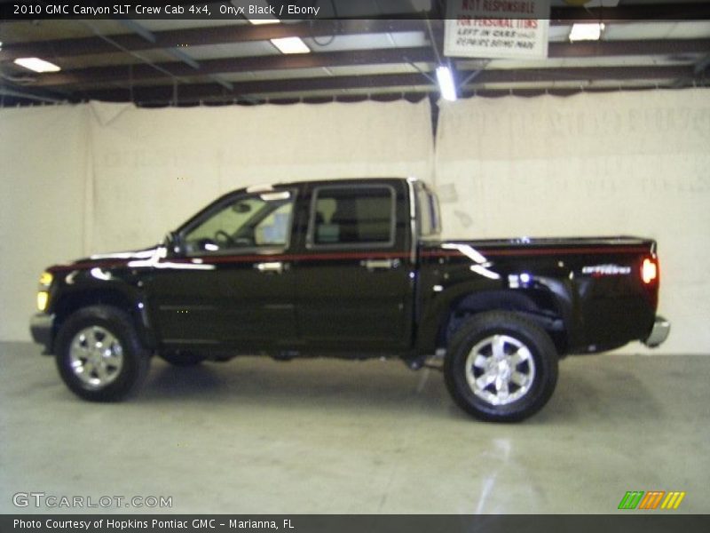 Onyx Black / Ebony 2010 GMC Canyon SLT Crew Cab 4x4