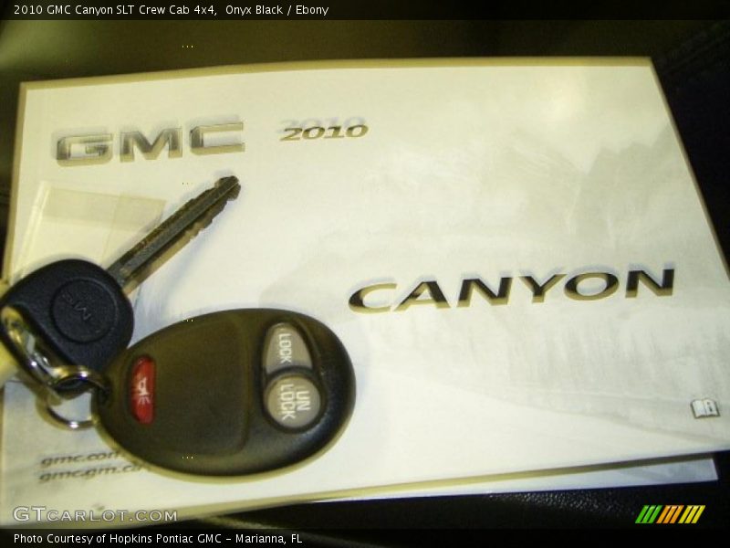Onyx Black / Ebony 2010 GMC Canyon SLT Crew Cab 4x4