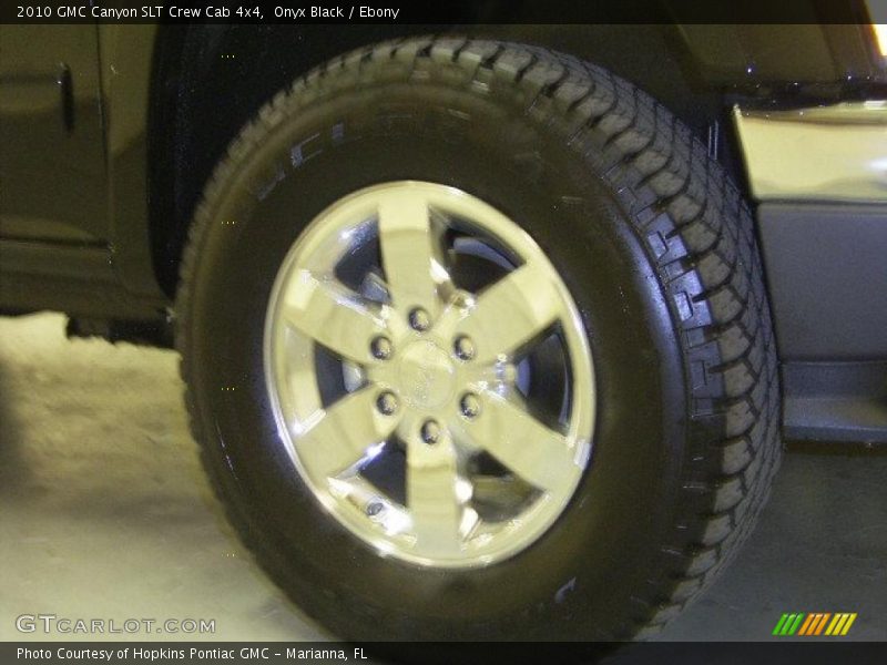 Onyx Black / Ebony 2010 GMC Canyon SLT Crew Cab 4x4