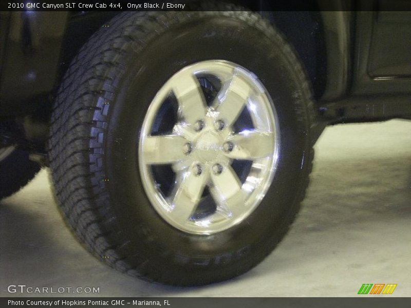 Onyx Black / Ebony 2010 GMC Canyon SLT Crew Cab 4x4