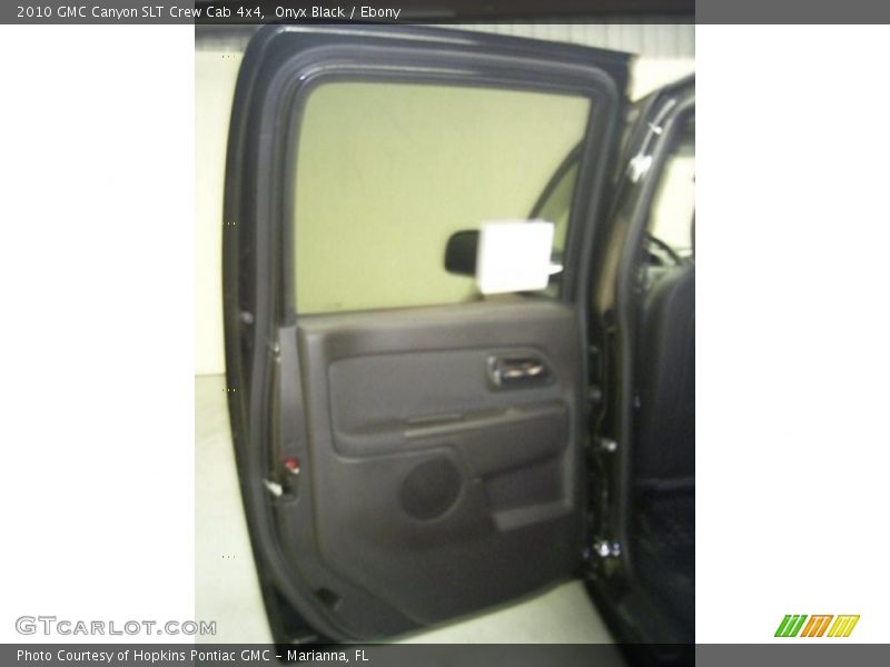 Onyx Black / Ebony 2010 GMC Canyon SLT Crew Cab 4x4
