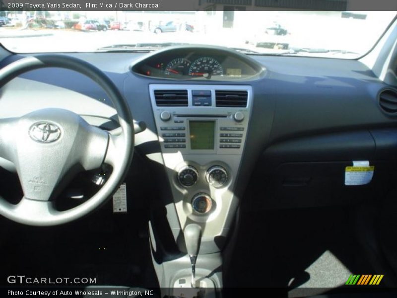 Flint Mica / Dark Charcoal 2009 Toyota Yaris Sedan