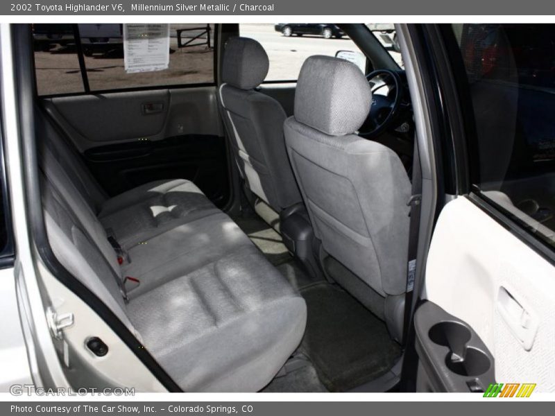 Millennium Silver Metallic / Charcoal 2002 Toyota Highlander V6