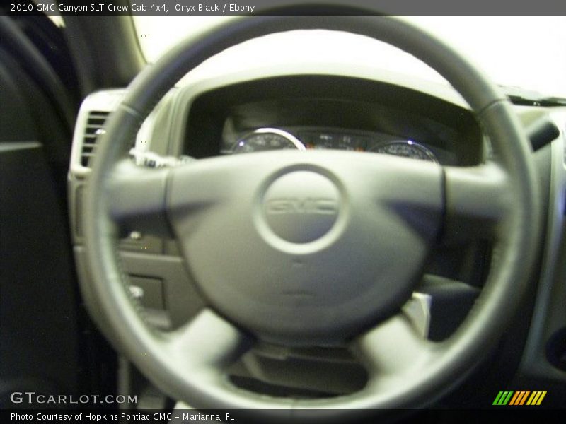 Onyx Black / Ebony 2010 GMC Canyon SLT Crew Cab 4x4