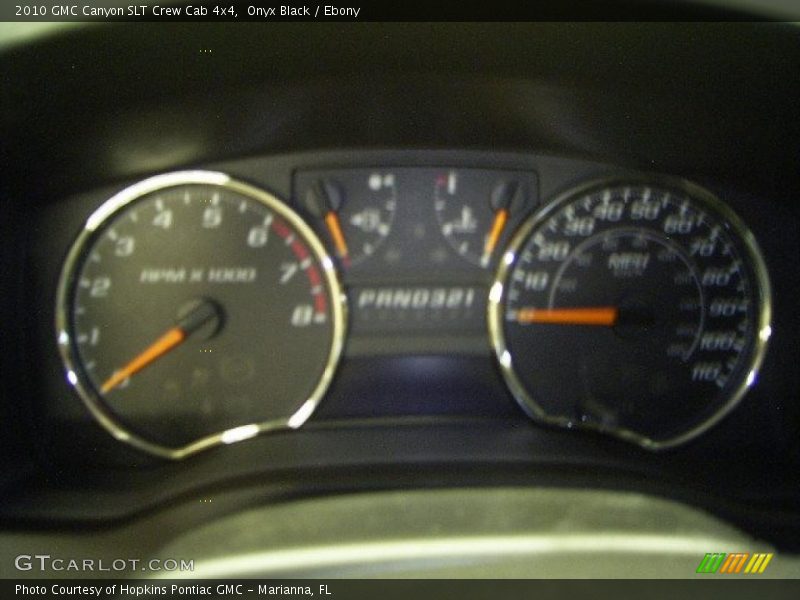 Onyx Black / Ebony 2010 GMC Canyon SLT Crew Cab 4x4