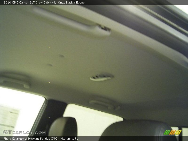 Onyx Black / Ebony 2010 GMC Canyon SLT Crew Cab 4x4