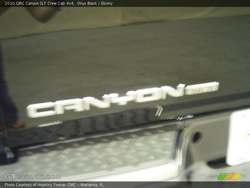 Onyx Black / Ebony 2010 GMC Canyon SLT Crew Cab 4x4