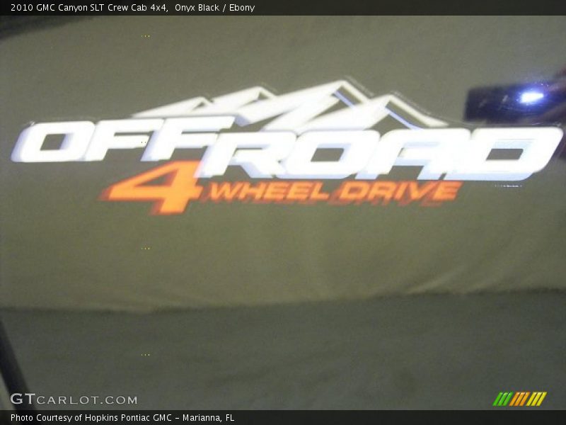 Onyx Black / Ebony 2010 GMC Canyon SLT Crew Cab 4x4
