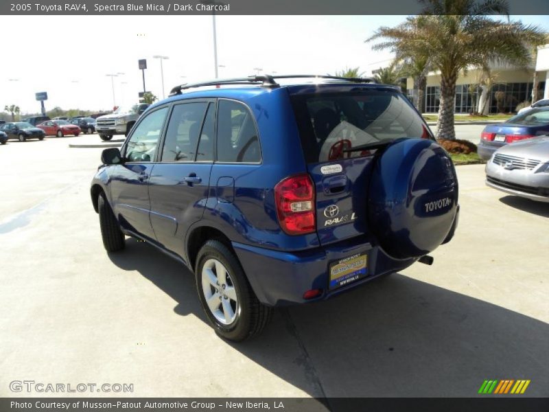 Spectra Blue Mica / Dark Charcoal 2005 Toyota RAV4