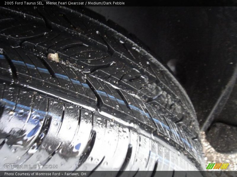 Merlot Pearl Clearcoat / Medium/Dark Pebble 2005 Ford Taurus SEL