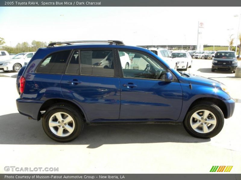 Spectra Blue Mica / Dark Charcoal 2005 Toyota RAV4