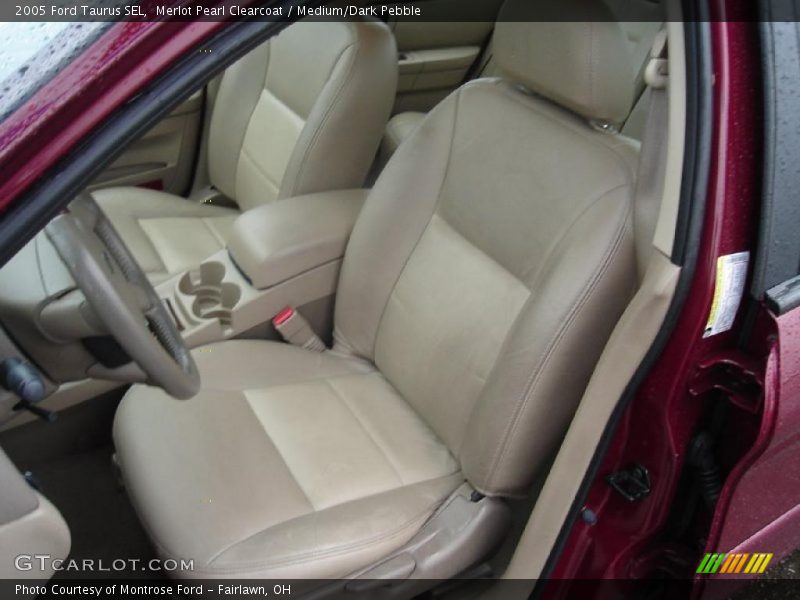 Merlot Pearl Clearcoat / Medium/Dark Pebble 2005 Ford Taurus SEL
