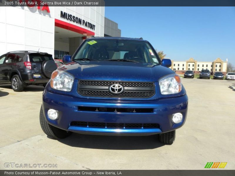 Spectra Blue Mica / Dark Charcoal 2005 Toyota RAV4