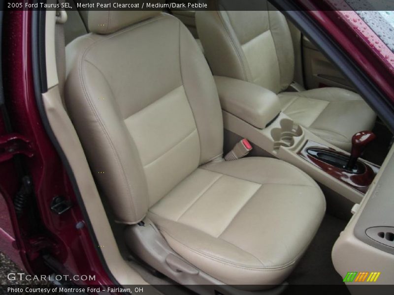 Merlot Pearl Clearcoat / Medium/Dark Pebble 2005 Ford Taurus SEL