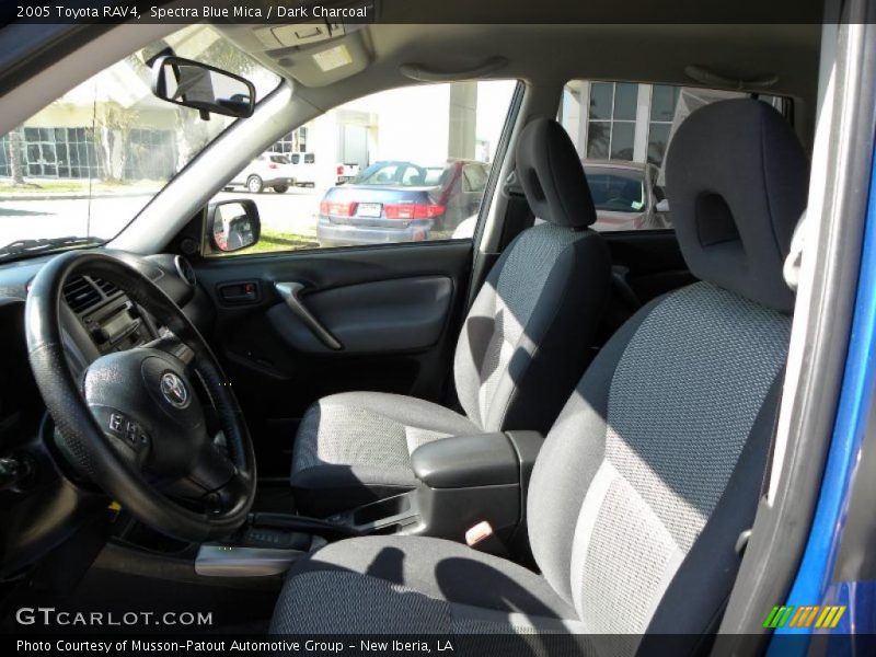 Spectra Blue Mica / Dark Charcoal 2005 Toyota RAV4