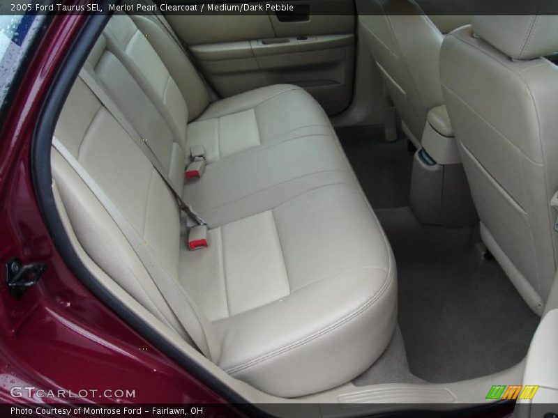 Merlot Pearl Clearcoat / Medium/Dark Pebble 2005 Ford Taurus SEL