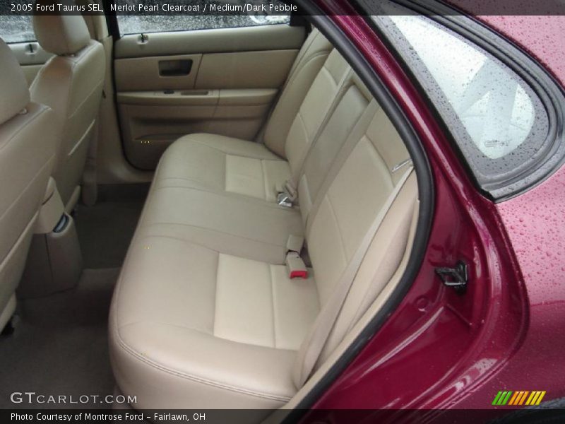 Merlot Pearl Clearcoat / Medium/Dark Pebble 2005 Ford Taurus SEL