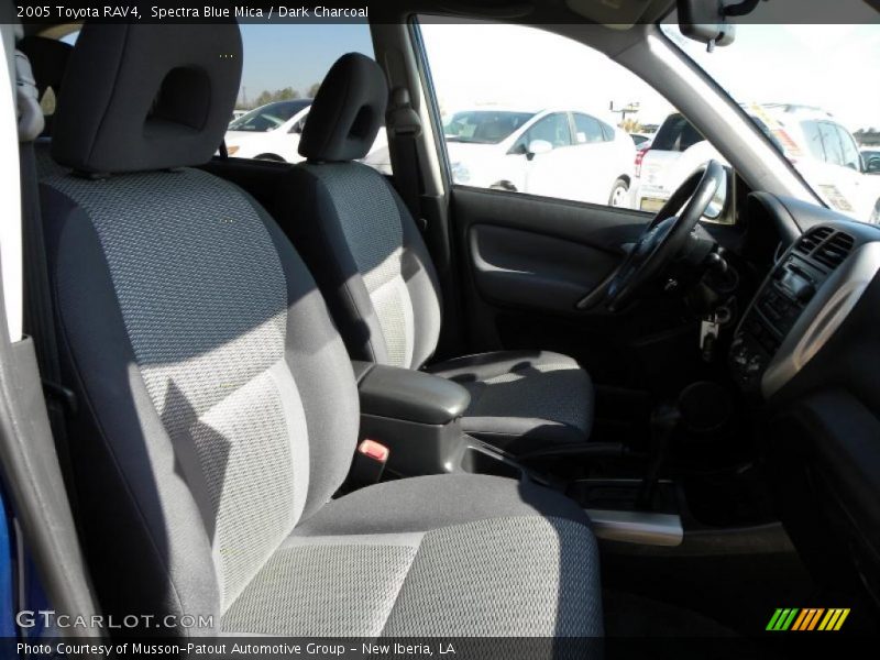 Spectra Blue Mica / Dark Charcoal 2005 Toyota RAV4