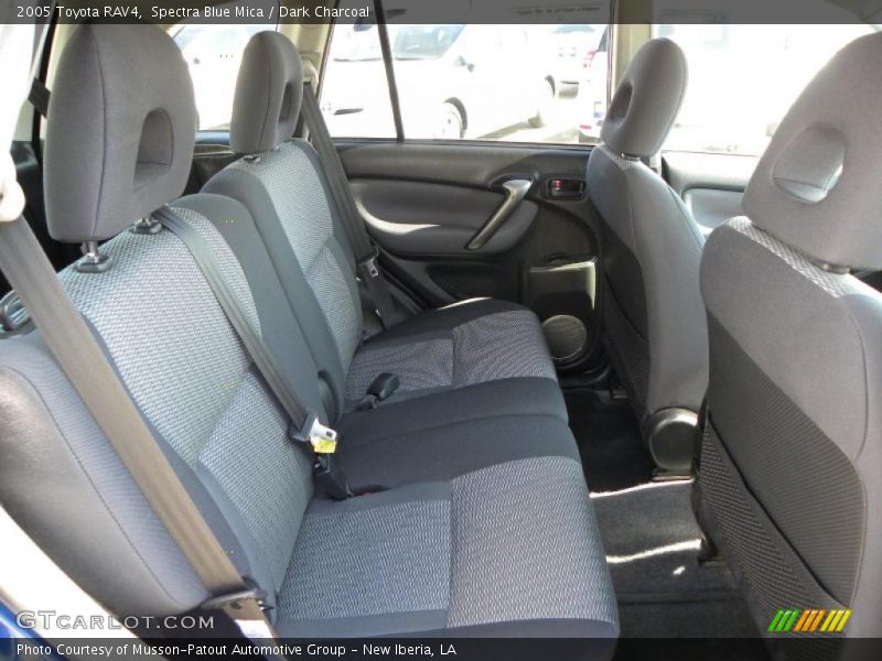 Spectra Blue Mica / Dark Charcoal 2005 Toyota RAV4