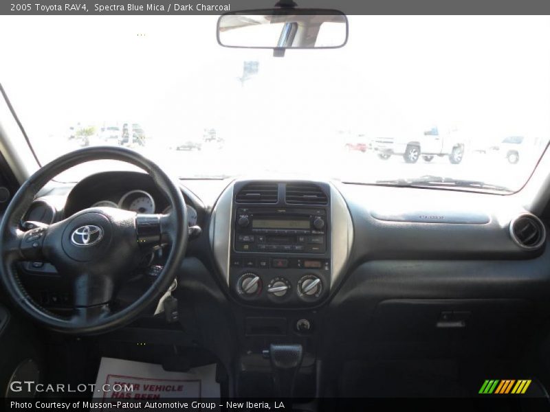 Spectra Blue Mica / Dark Charcoal 2005 Toyota RAV4