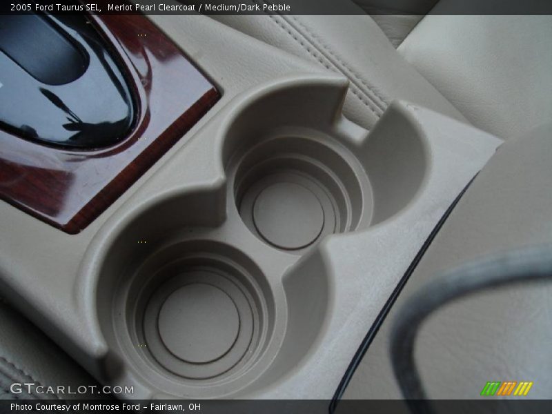 Merlot Pearl Clearcoat / Medium/Dark Pebble 2005 Ford Taurus SEL