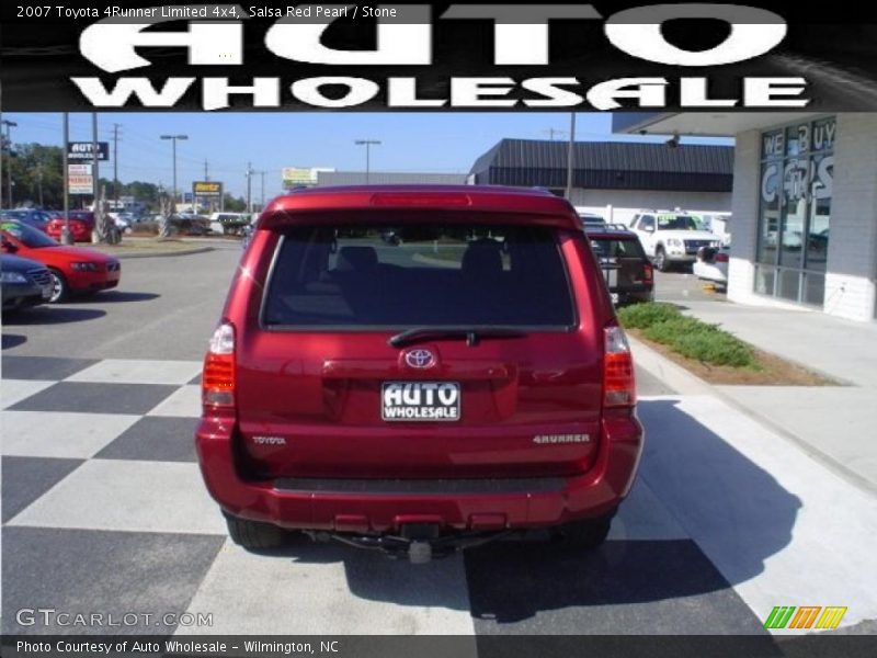 Salsa Red Pearl / Stone 2007 Toyota 4Runner Limited 4x4