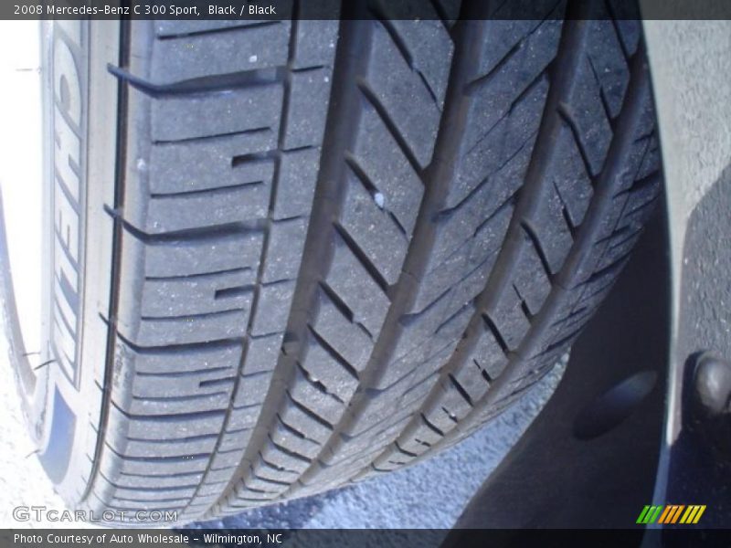 Black / Black 2008 Mercedes-Benz C 300 Sport