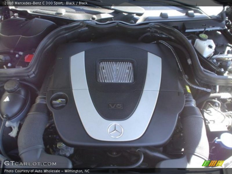 Black / Black 2008 Mercedes-Benz C 300 Sport