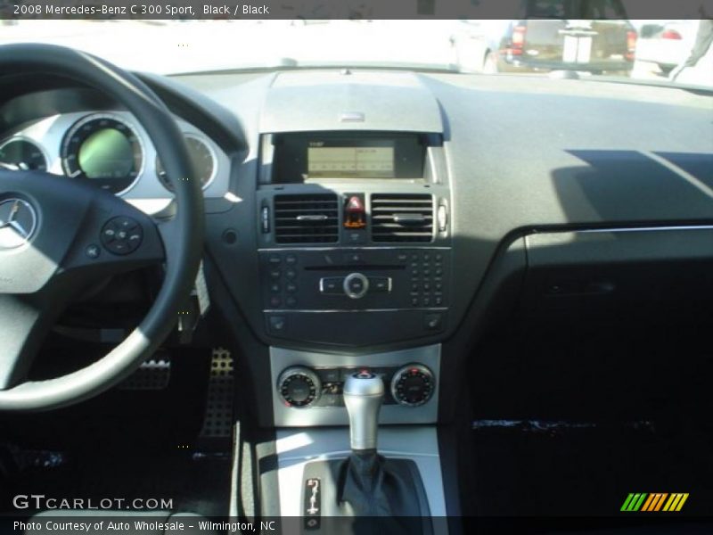 Black / Black 2008 Mercedes-Benz C 300 Sport