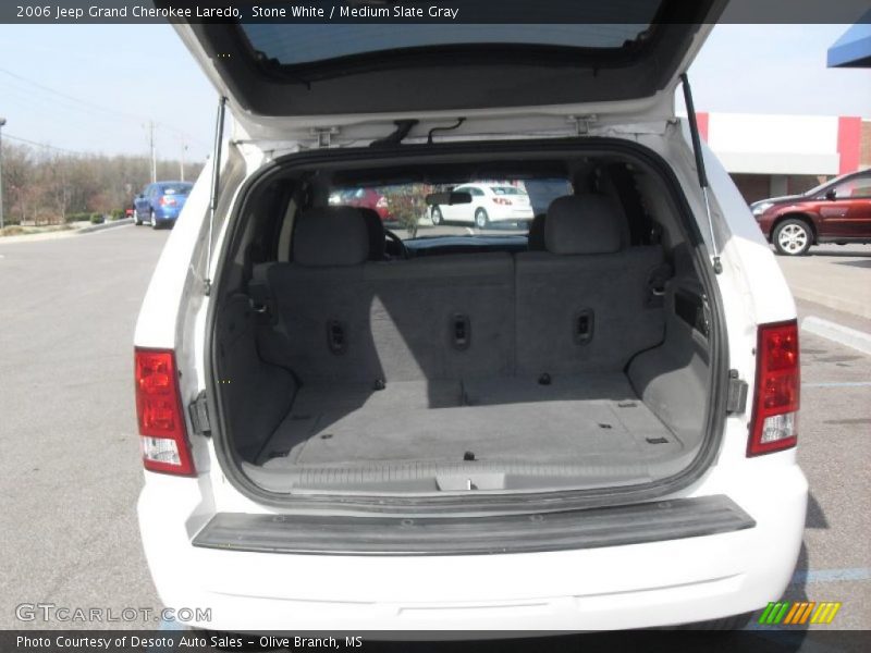 Stone White / Medium Slate Gray 2006 Jeep Grand Cherokee Laredo