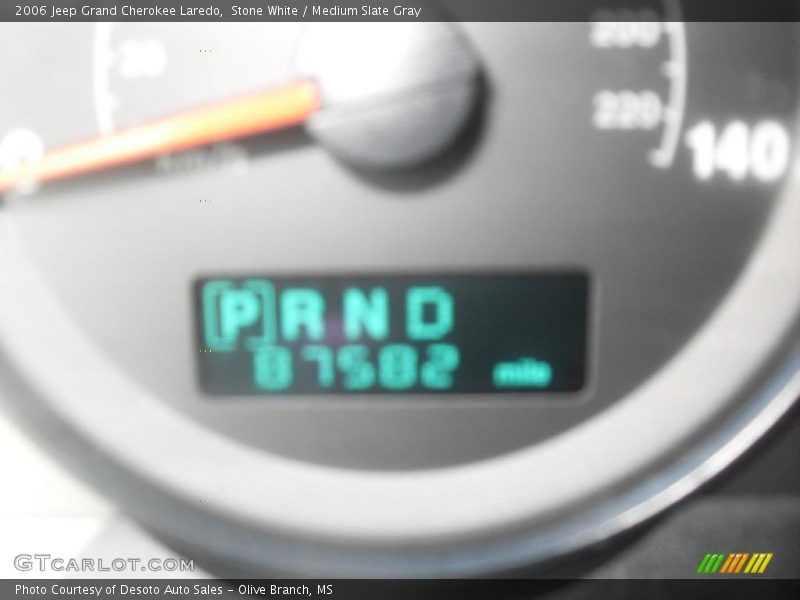 Stone White / Medium Slate Gray 2006 Jeep Grand Cherokee Laredo