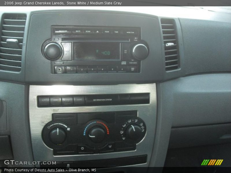 Stone White / Medium Slate Gray 2006 Jeep Grand Cherokee Laredo