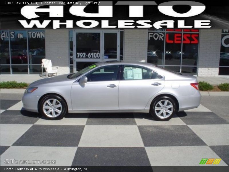 Tungsten Silver Metallic / Light Gray 2007 Lexus ES 350